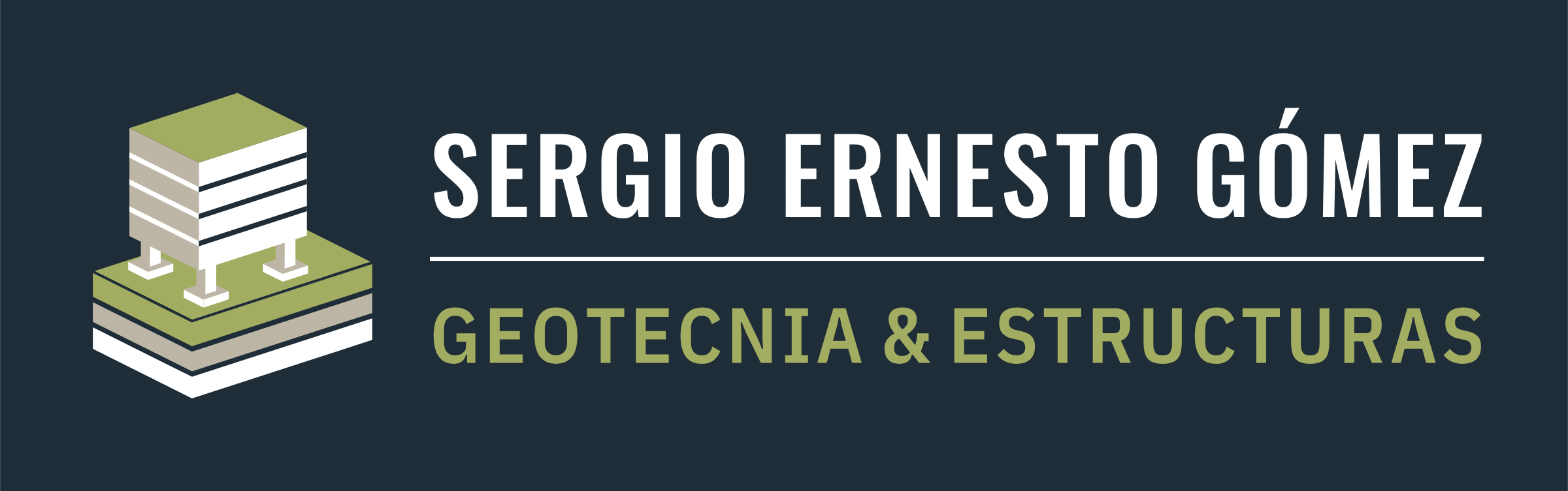 Sergio Ernesto Gómez, Geotecnia y Estructuras